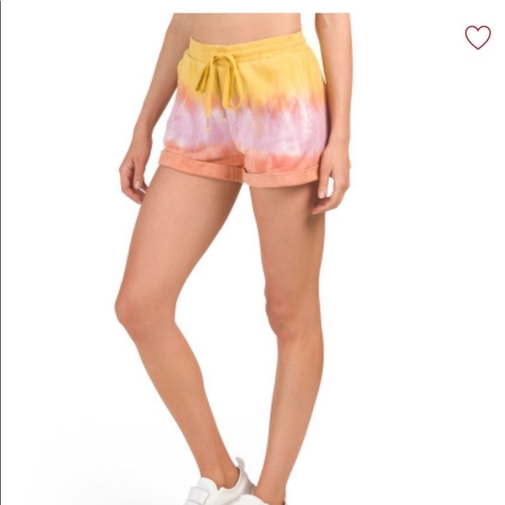 Young Fabulous & Broke Parker Tie Dye Shorts Size Medium